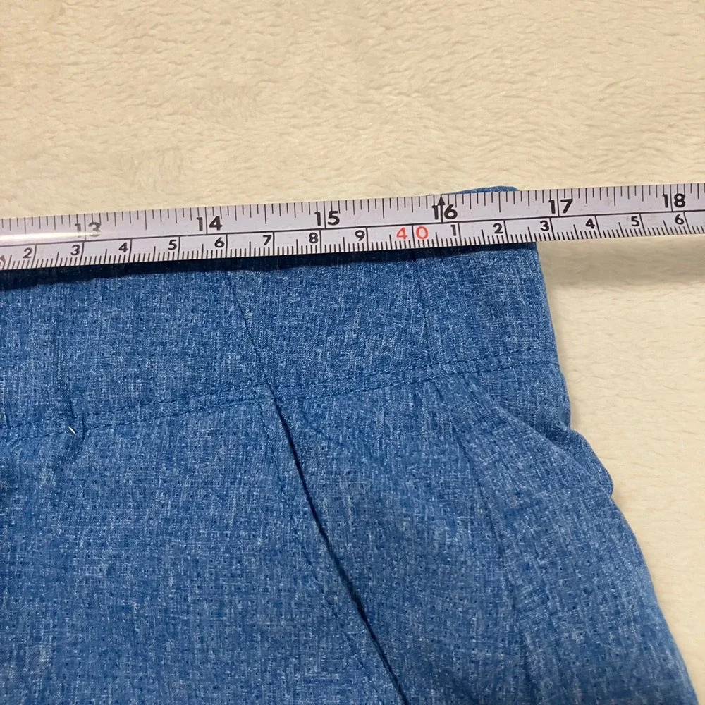 Under Armour HeatGear Golf Shorts Men's Size 34 Blue Heathered Match Play Vented